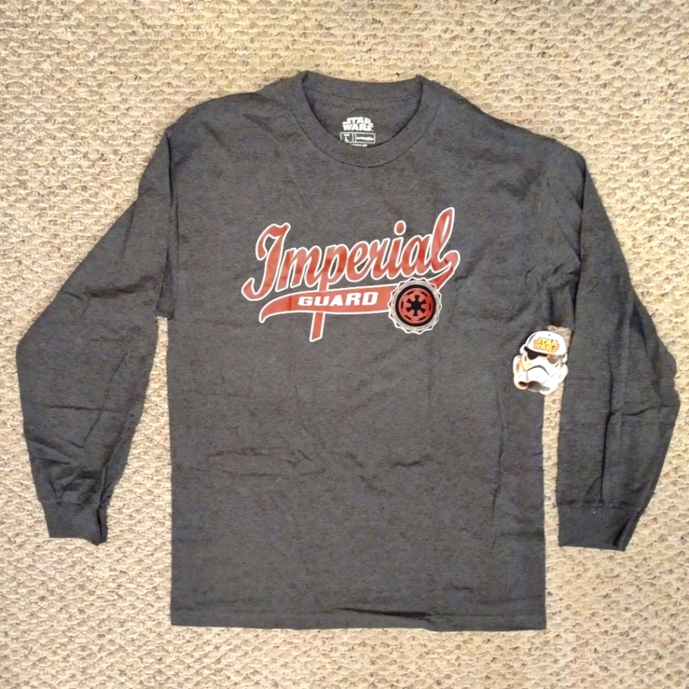 STAR WARS Imperial Guard Long Sleeve Tee Shirt - Size: Large